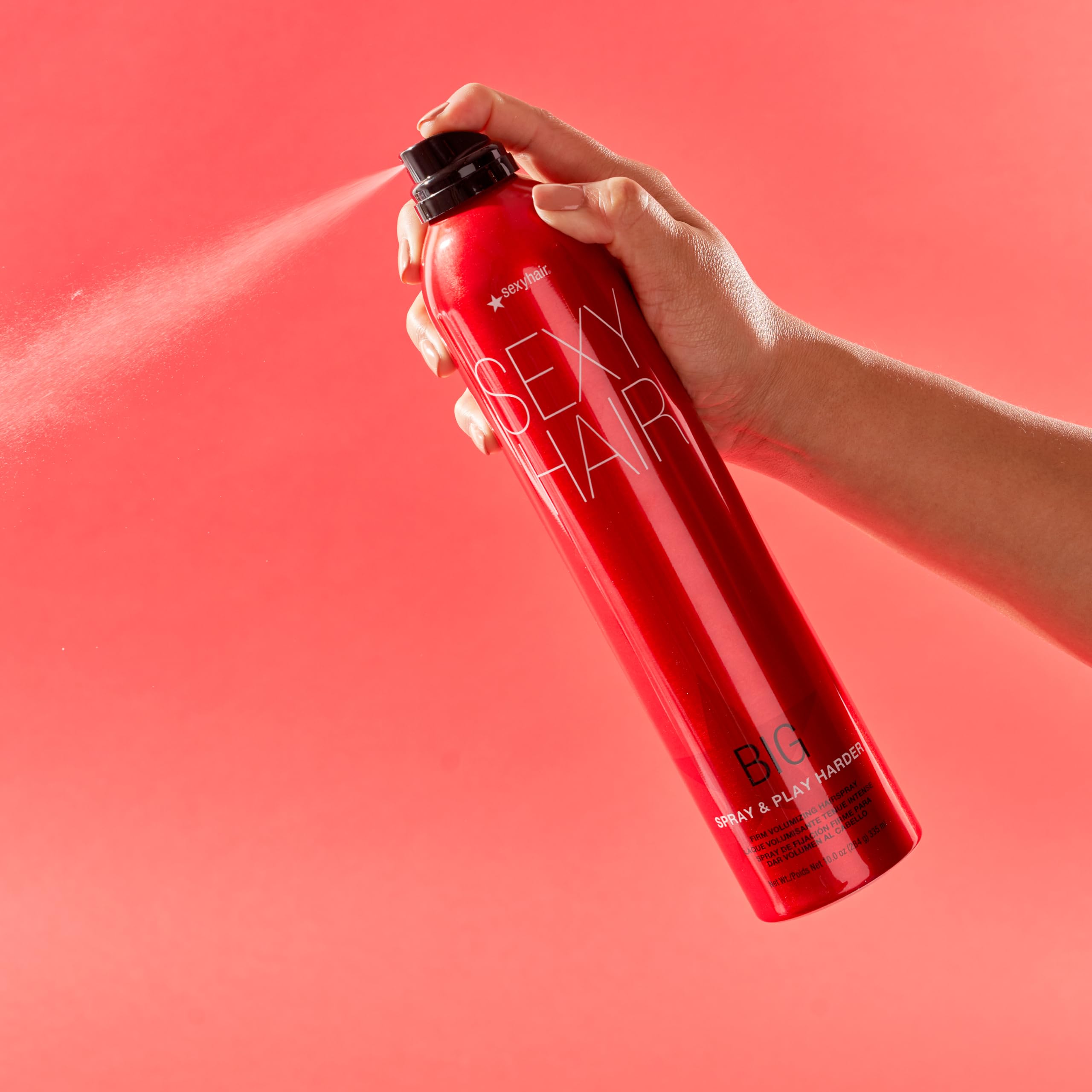 SexyHair Big Spray y Play resistencia a la humedad para climas difíciles