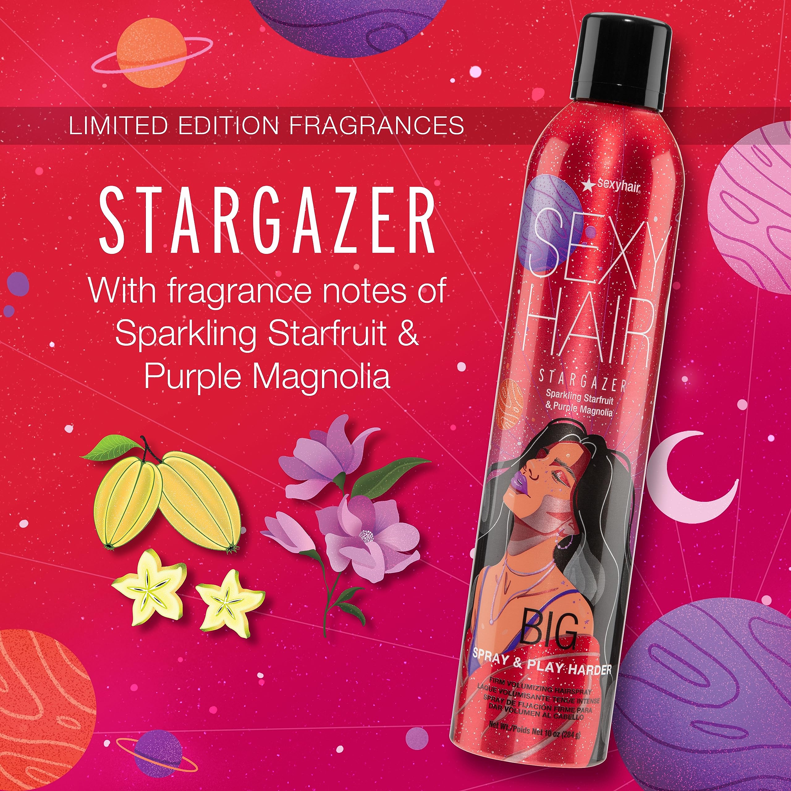 SexyHair Big Spray volume boost adds up to 10x lift on fine to coarse hair