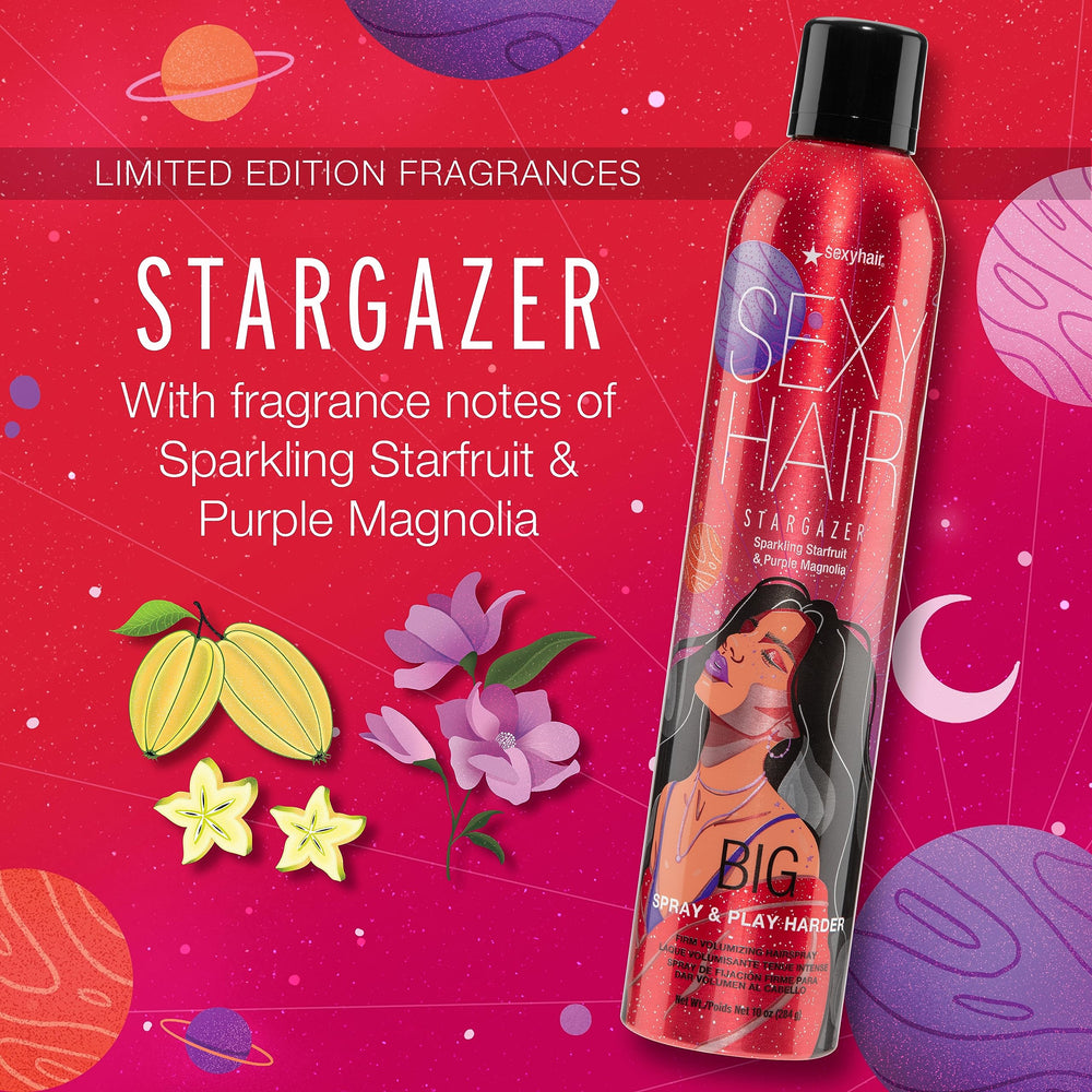SexyHair Big Spray volume boost adds up to 10x lift on fine to coarse hair