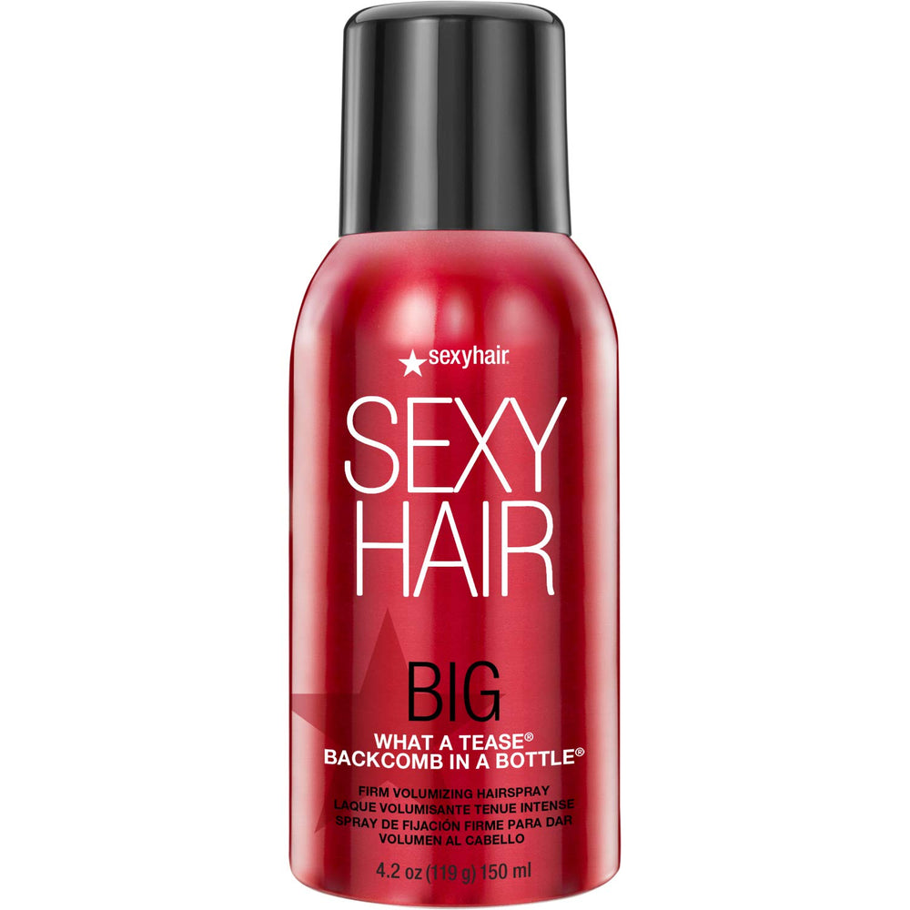 SexyHair Big What A Tease eleva la raíz para volumen visible durante el día