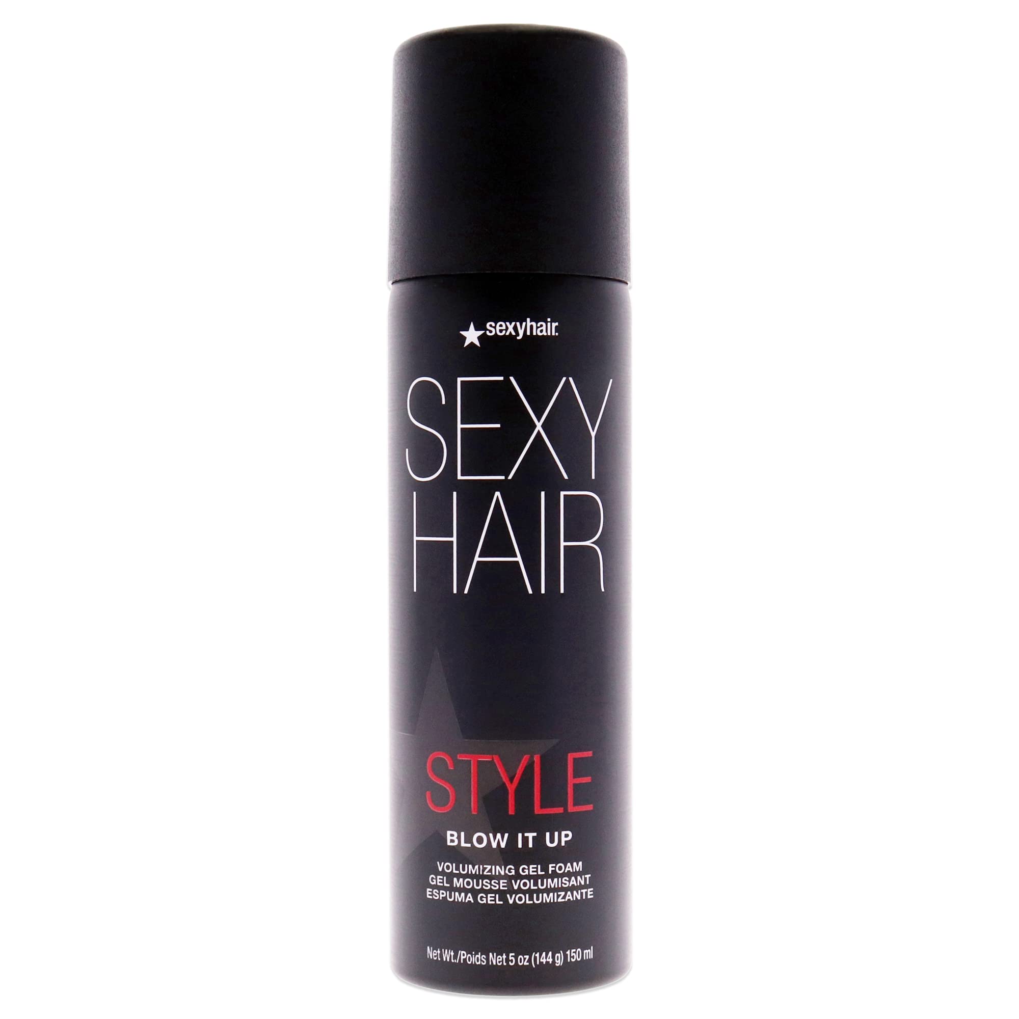SexyHair Blow It Up: aplicación en cabello mojado para volumen inicial.