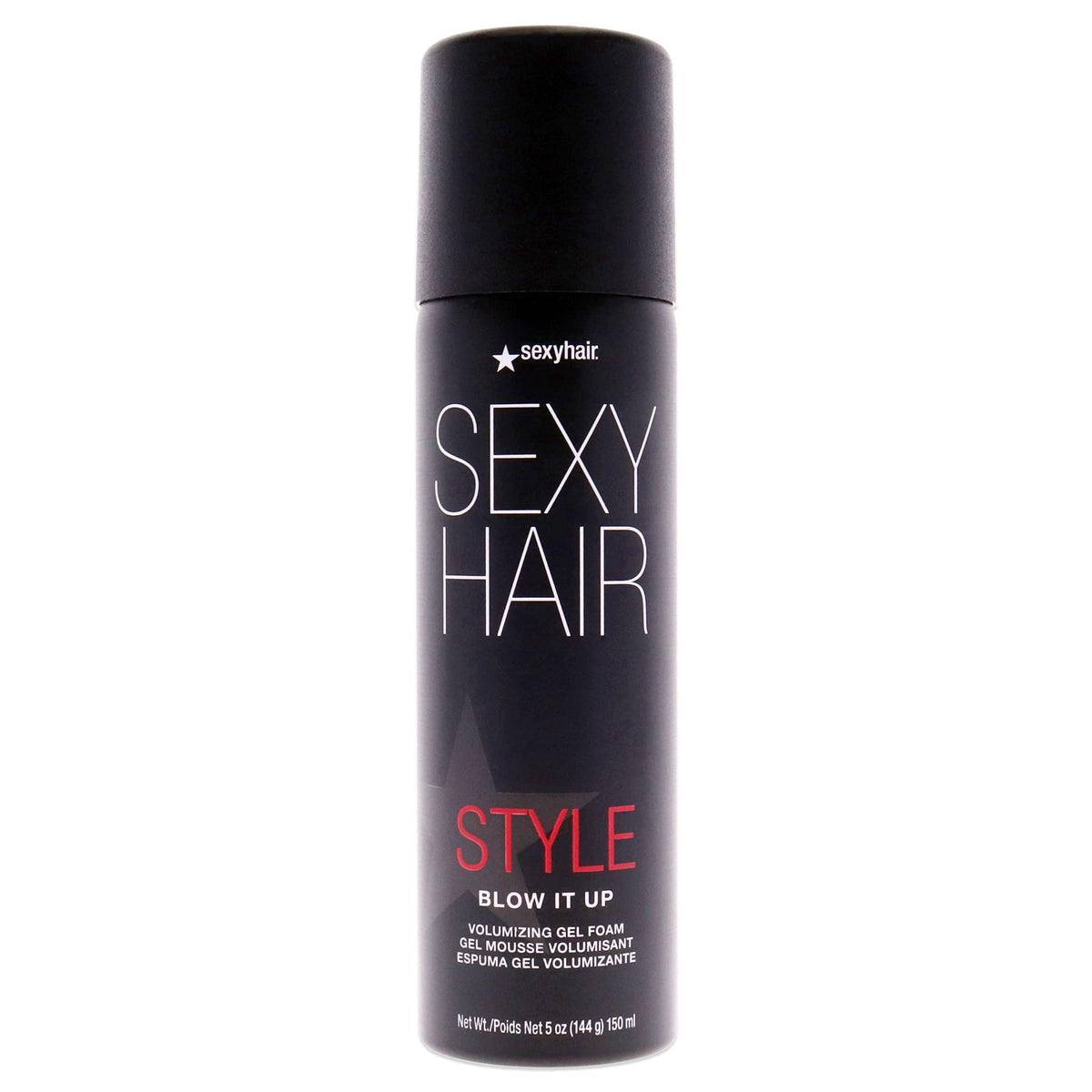 SexyHair Blow It Up: aplicación en cabello mojado para volumen inicial.