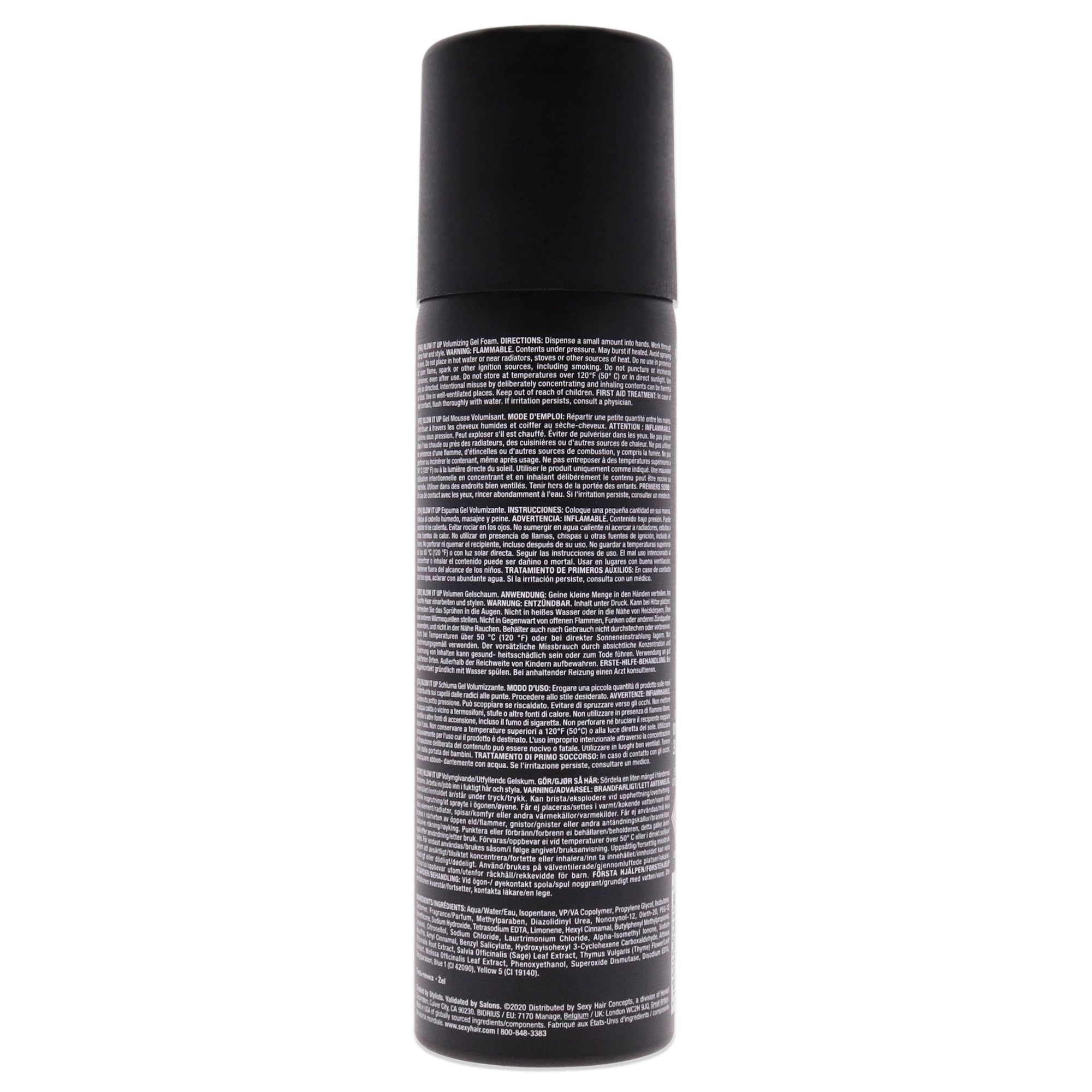 SexyHair Blow It Up: enfoque en volumen uniforme manteniendo ligereza.