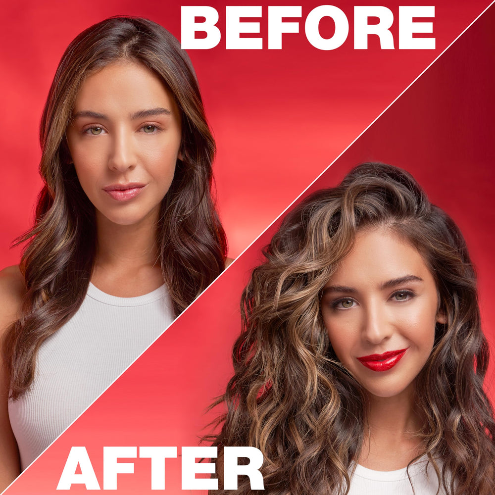 SexyHair, botella en mano con diseño ergonómico para uso diario.