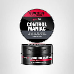 SexyHair Control Maniac Wax brillo intenso que resiste la humedad y el frizz