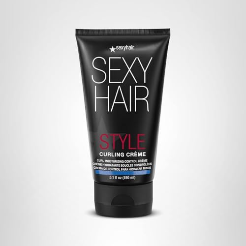 SexyHair Curling Creme controla frizz y deja rizos definidos.