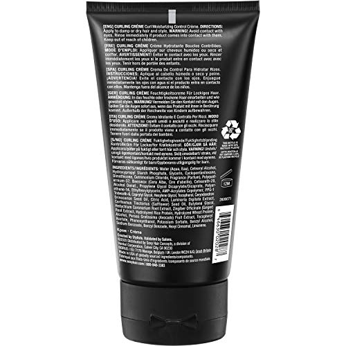 SexyHair Curling Creme combate el encrespamiento para rizos brillantes.