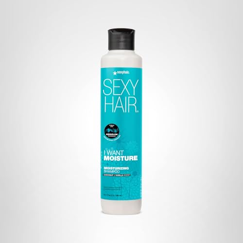 SexyHair champú nutrido, cabello dañado revitalizado.