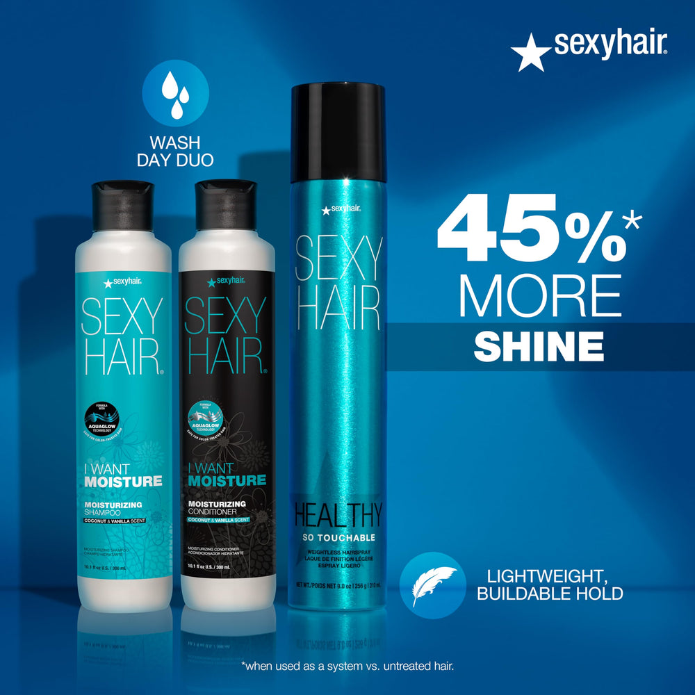 SexyHair champú uso diario, cuidado suave para el cabello.