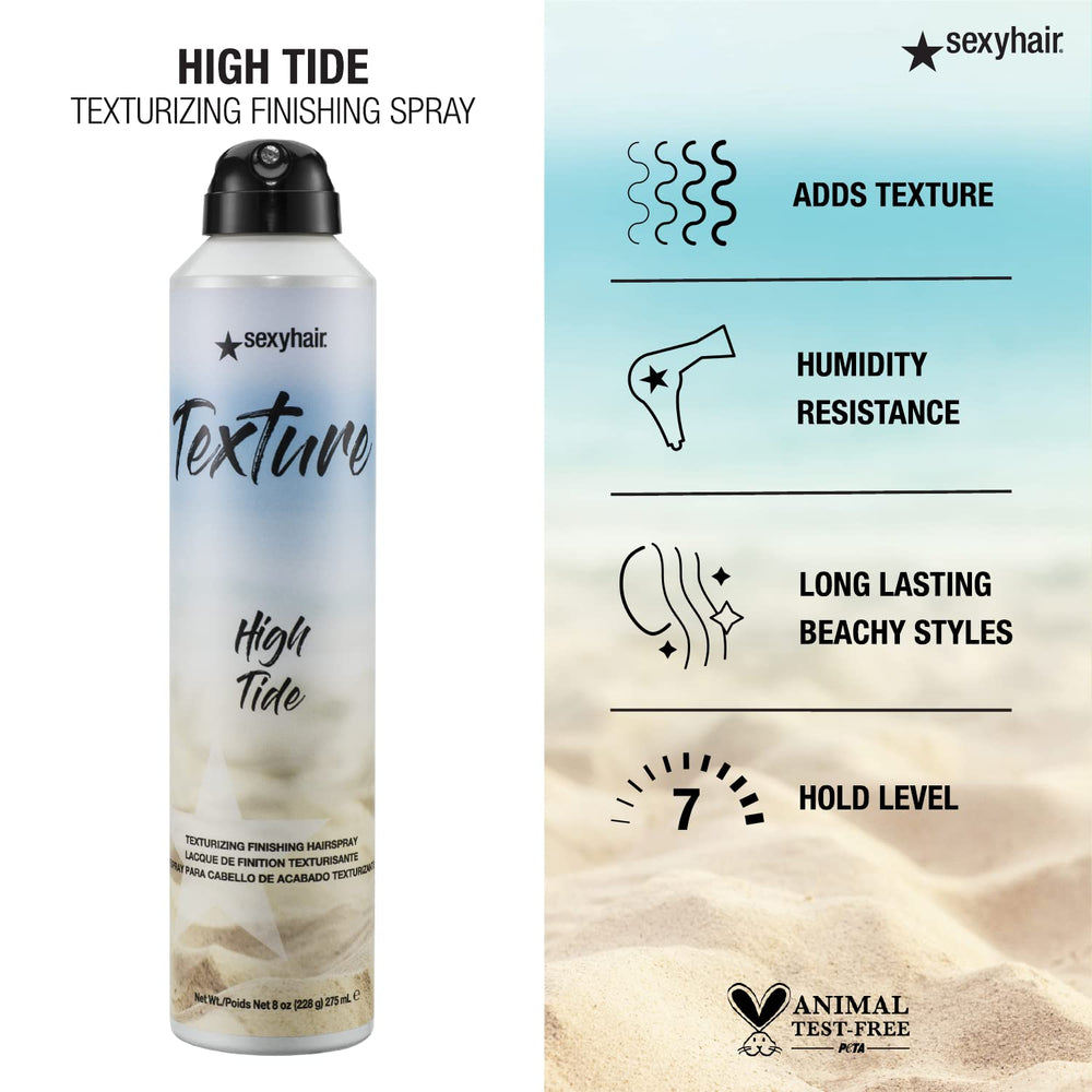 SexyHair High Tide: textura definida y flexible para looks naturales.