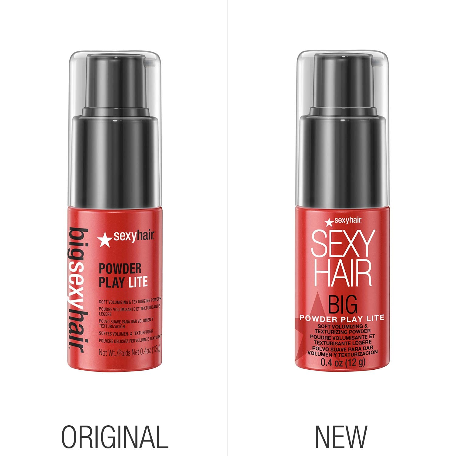 SexyHair Polvo de Peinado Lite Suave, aplicación en raíz para elevar el peinado con ligereza.