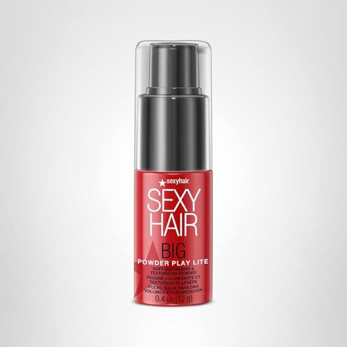 SexyHair Polvo de Peinado Lite Suave, uso diario rápido para cuerpo y textura en cabello.