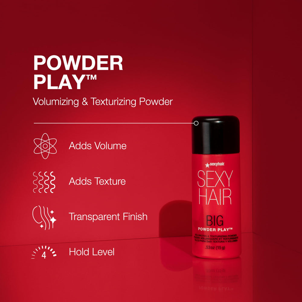 SexyHair Powder Play volume at midlengths creates fuller-looking hair
