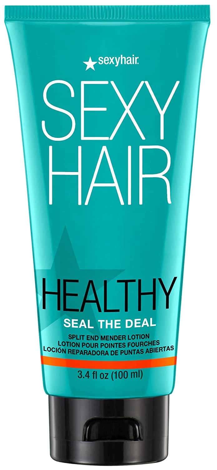 SexyHair Seal the Deal loción en botella, puntas más suaves y reparadas