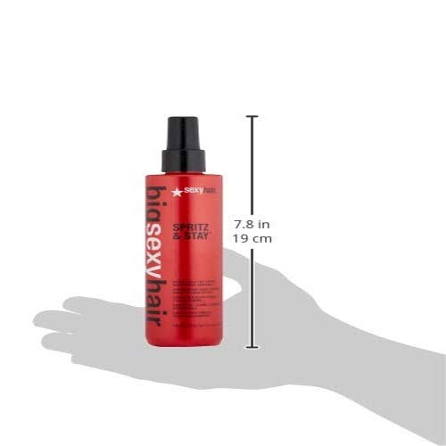 SexyHair Spritz & Stay funciona para todo tipo de pelo, con fijación firme y flexible