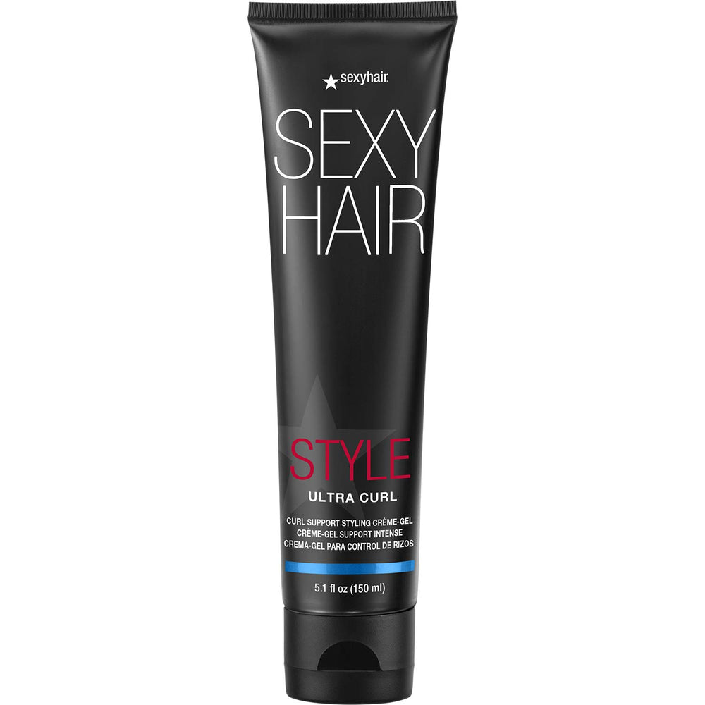 SexyHair Ultra Curl crema-gel definicion para rizos con control duradero