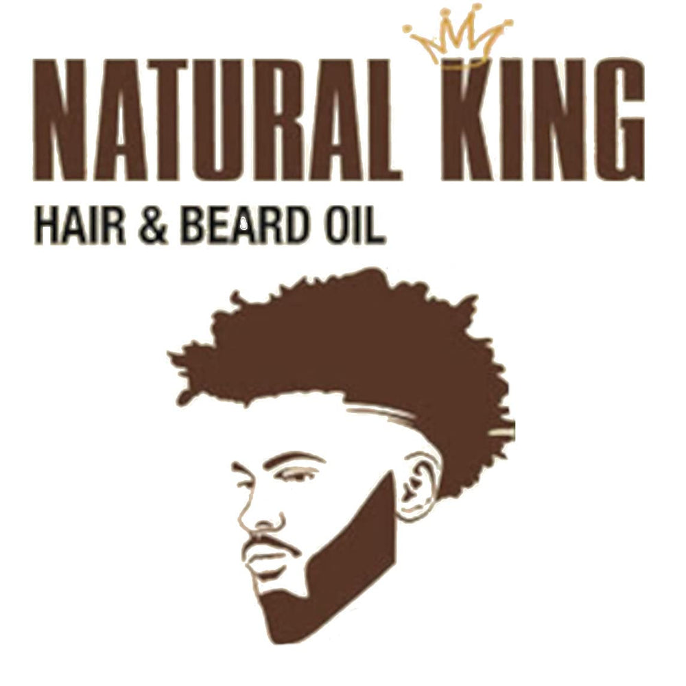 SFC Natural King Pro-growth beard application close-up showing nourishing facial hair.