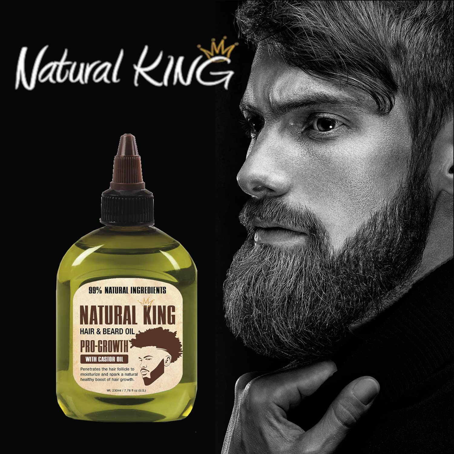 SFC Natural King Pro-growth light texture shown on palm.