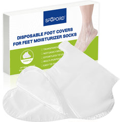 SFOPORD cubiertas desechables para pies talla extragrande, ideales para pedicure en casa.