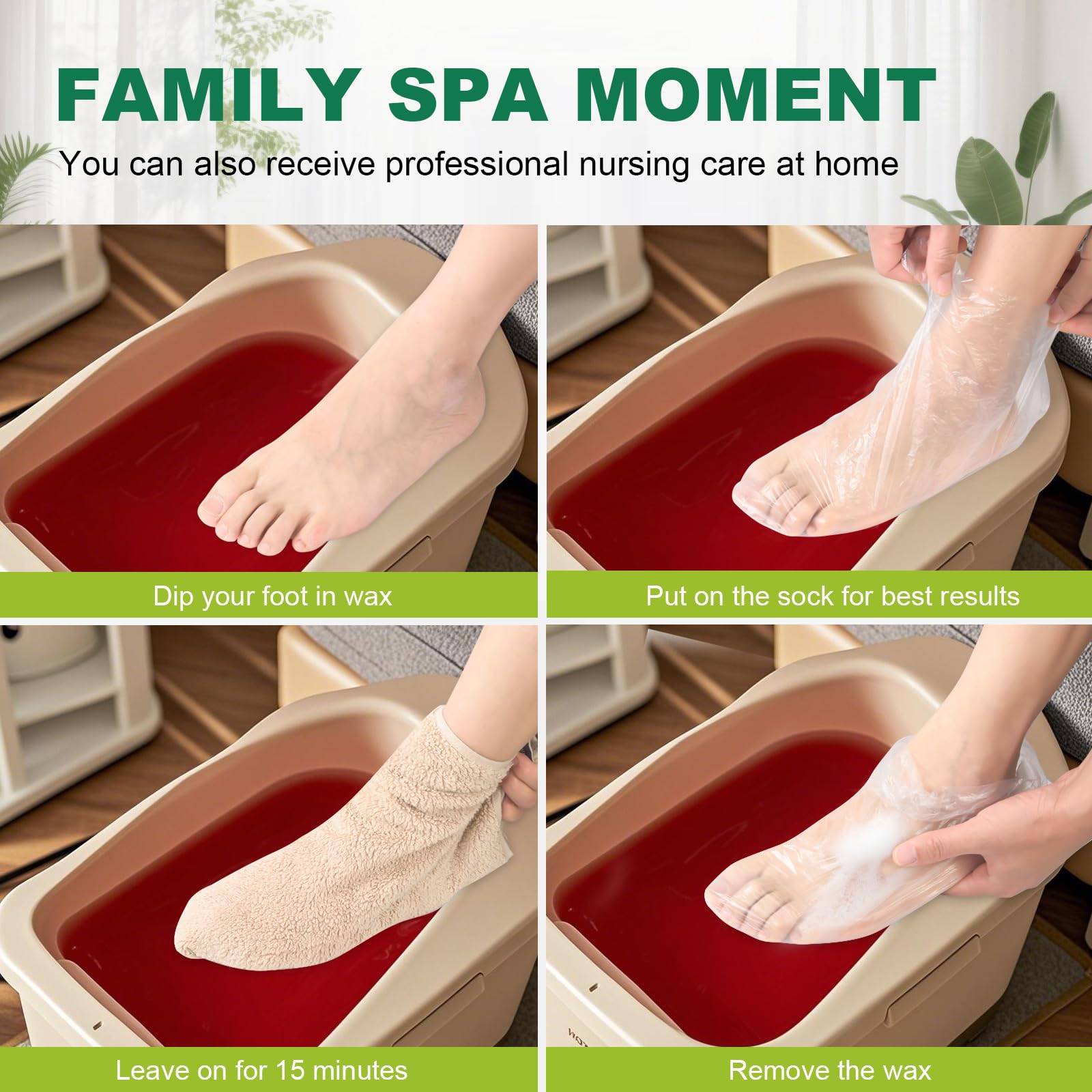 SFOPORD cubiertas de spa para pedicure, ofrecen hidratación y protección suave.