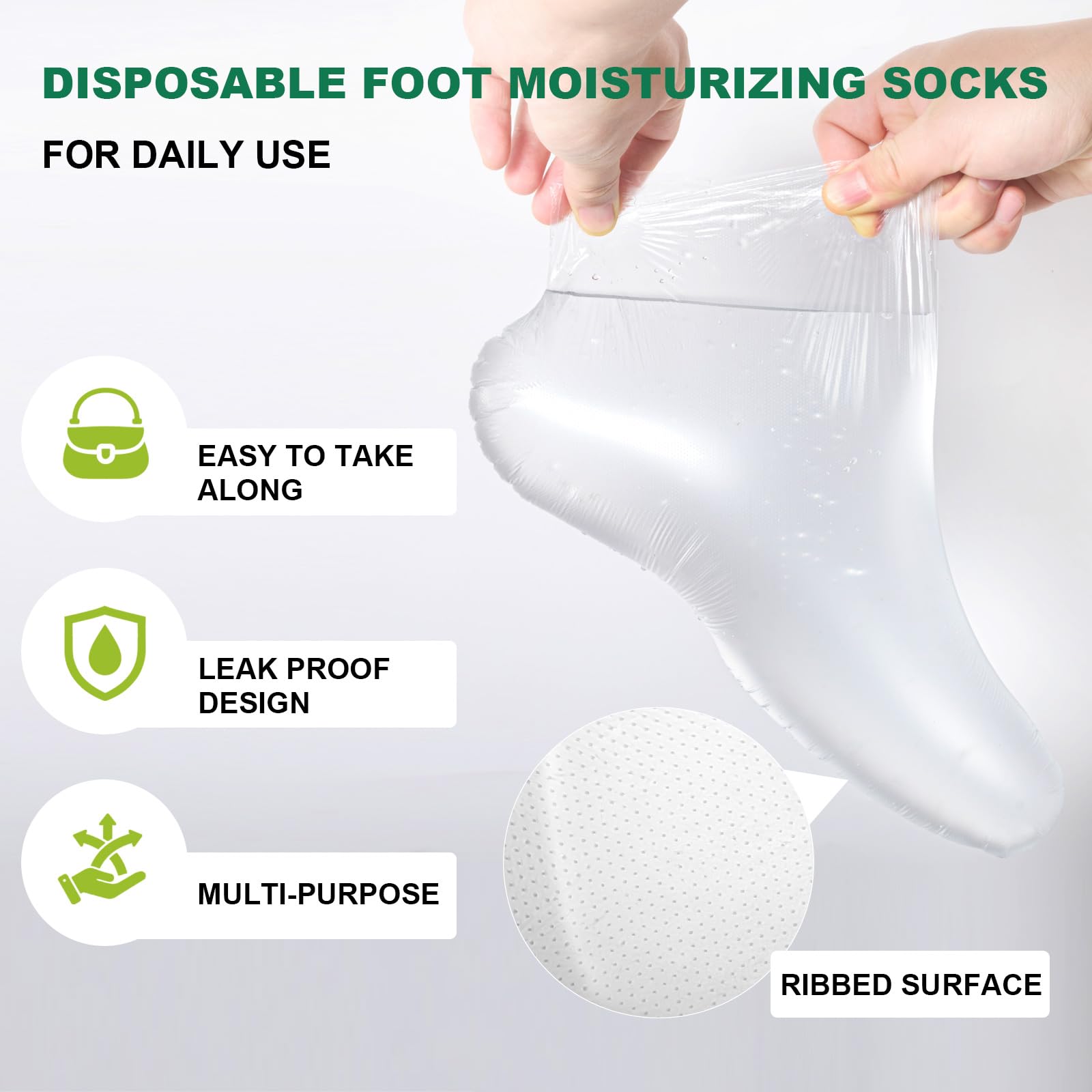 SFOPORD cubiertas para pies con correas ajustables, ajuste cómodo y seguro.