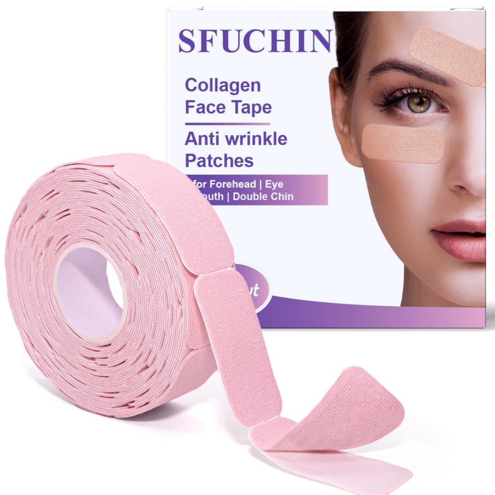 Sfuchin parches de colageno antiarrugas para uso nocturno suavizan líneas