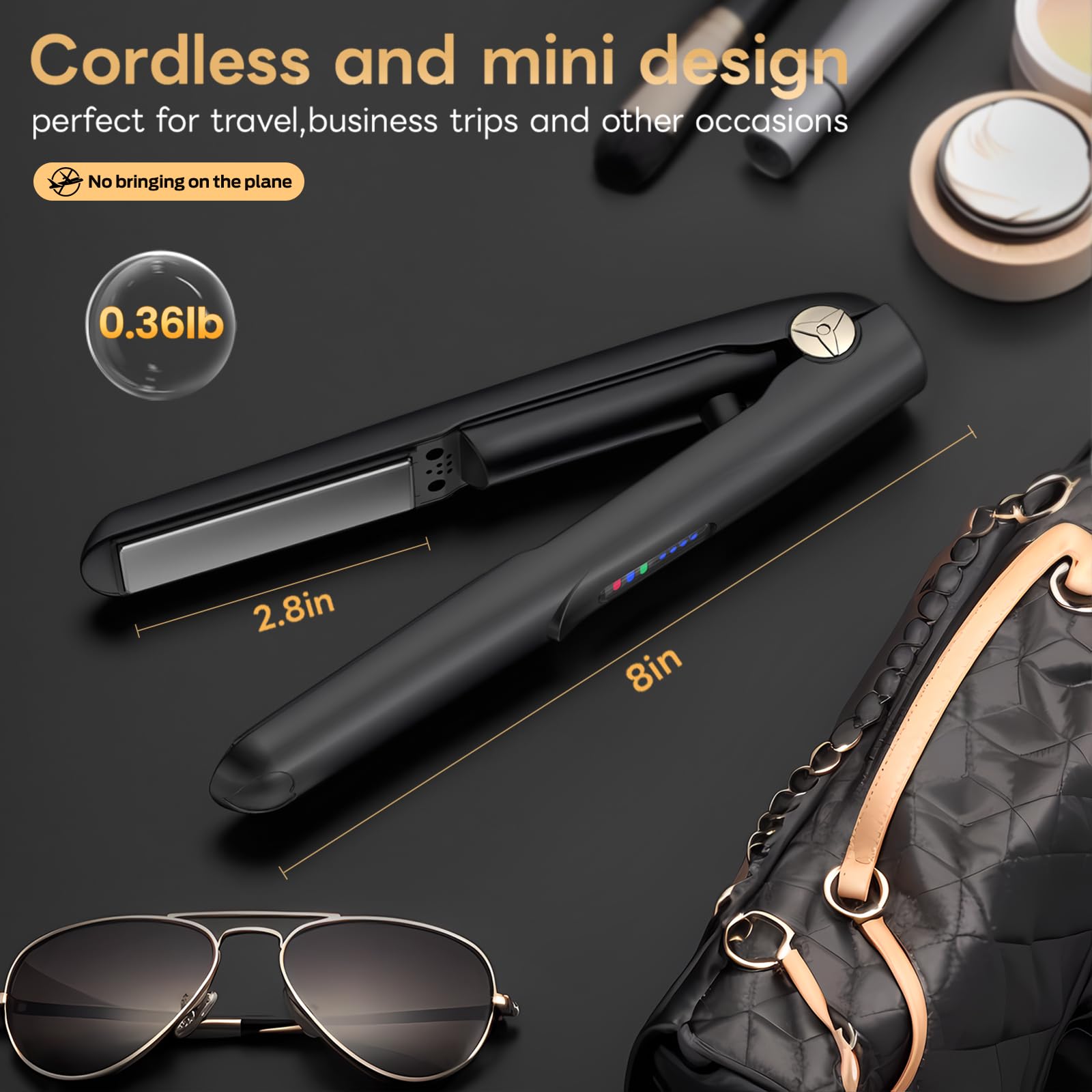 Sglyq travel-friendly setup with compact case for on-the-go styling.