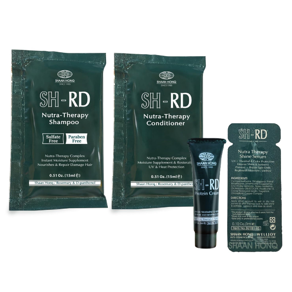 SH-RD kit cuidado suave champú: limpieza suave para cabello sensible