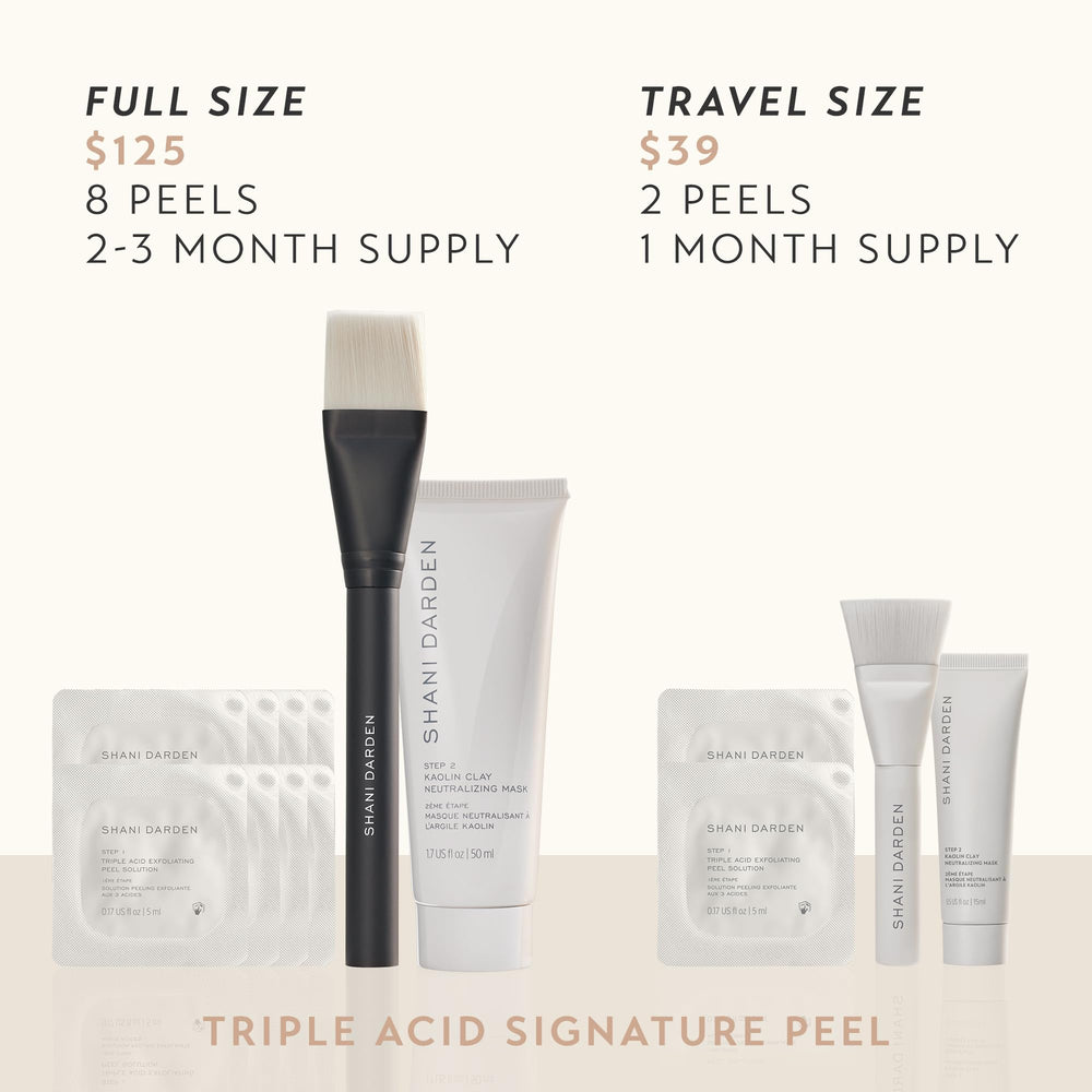 SHANI DARDEN post-peel glow after use suggesting refreshed, smoother skin