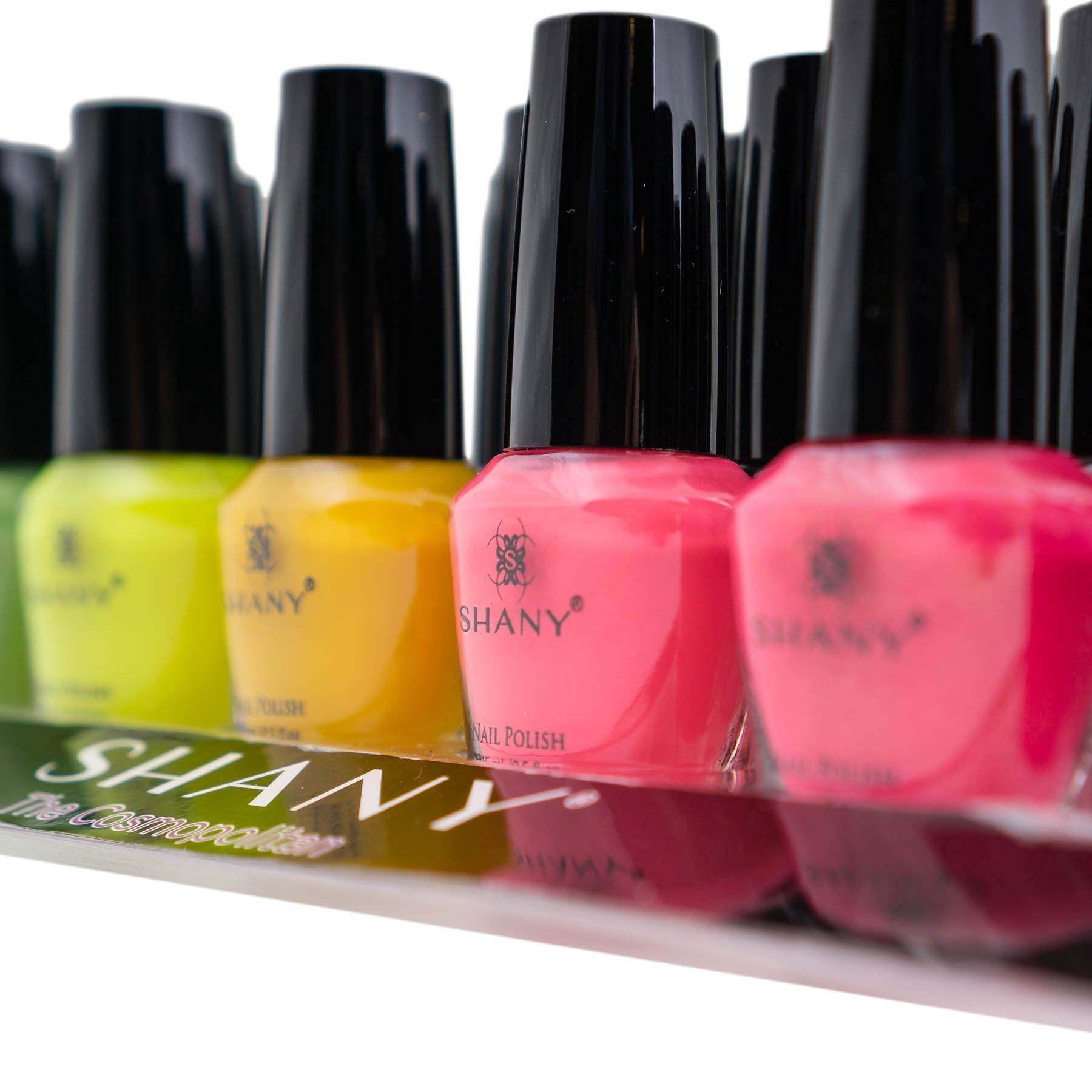 SHANY Cosmopolitan white matte nail polish for clean, modern nails