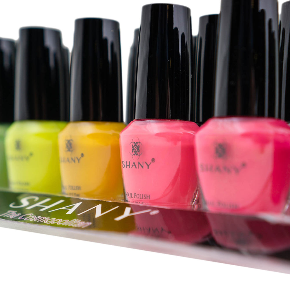 SHANY Cosmopolitan white matte nail polish for clean, modern nails
