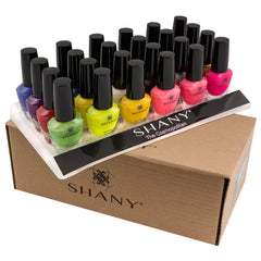 SHANY Cosmopolitan yellow matte nail polish bottle for chic, understated nails