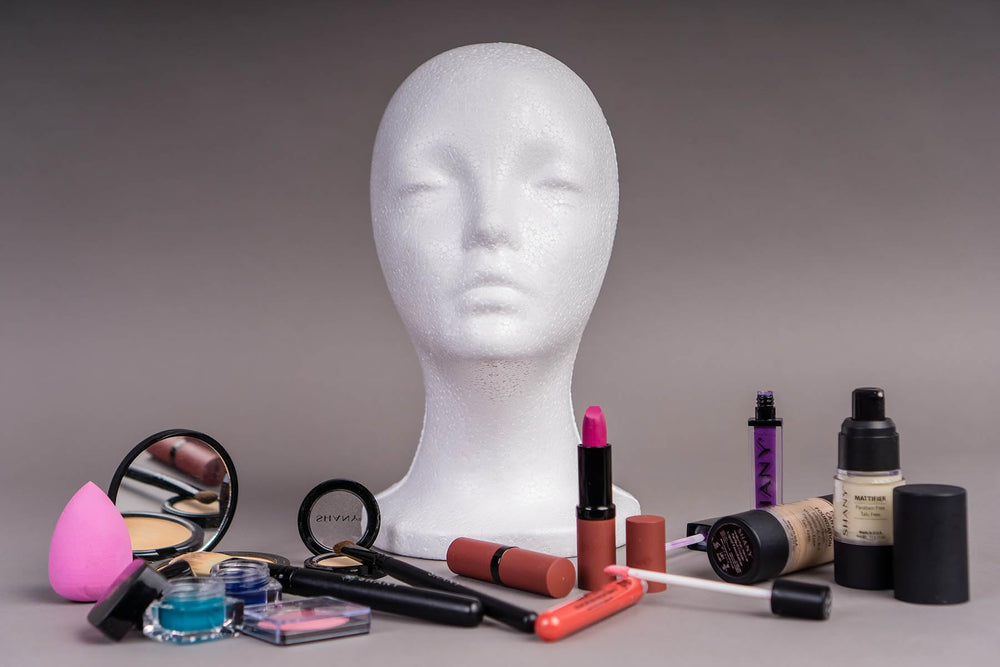 SHANY cruelty-free wig head suitable for cosmetology schools