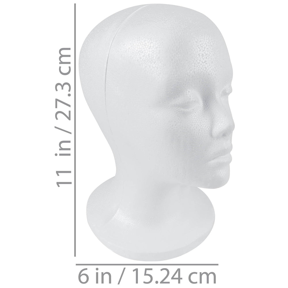 SHANY foam head ideal for wig storage and practice sessions