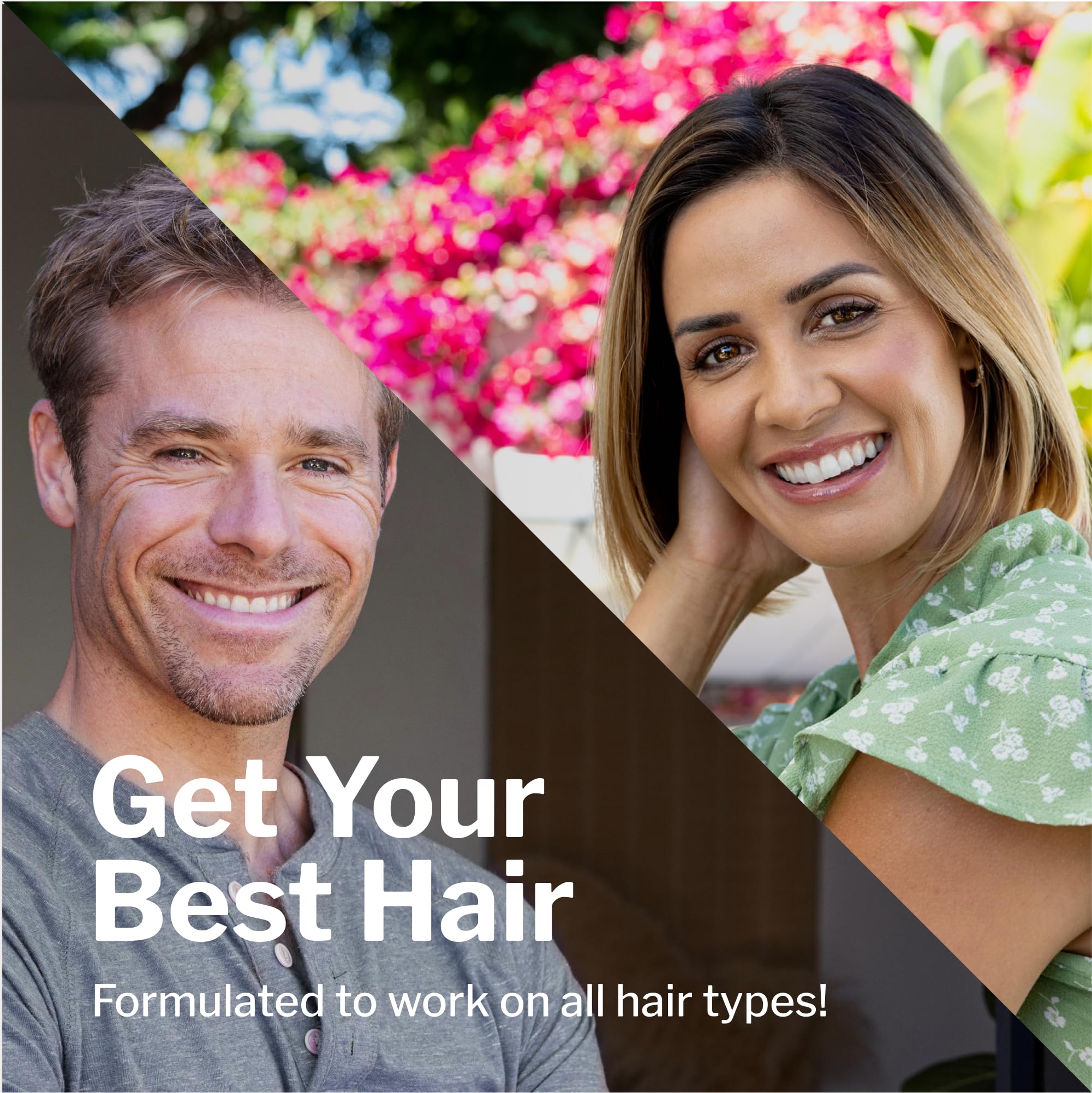 Shapiro MD Hair Growth Experts shampoo close-up highlighting triple-action ingredients for thinning hair