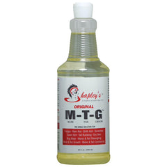 Shapley's Original M-T-G bottle front view for skin and hair care.
