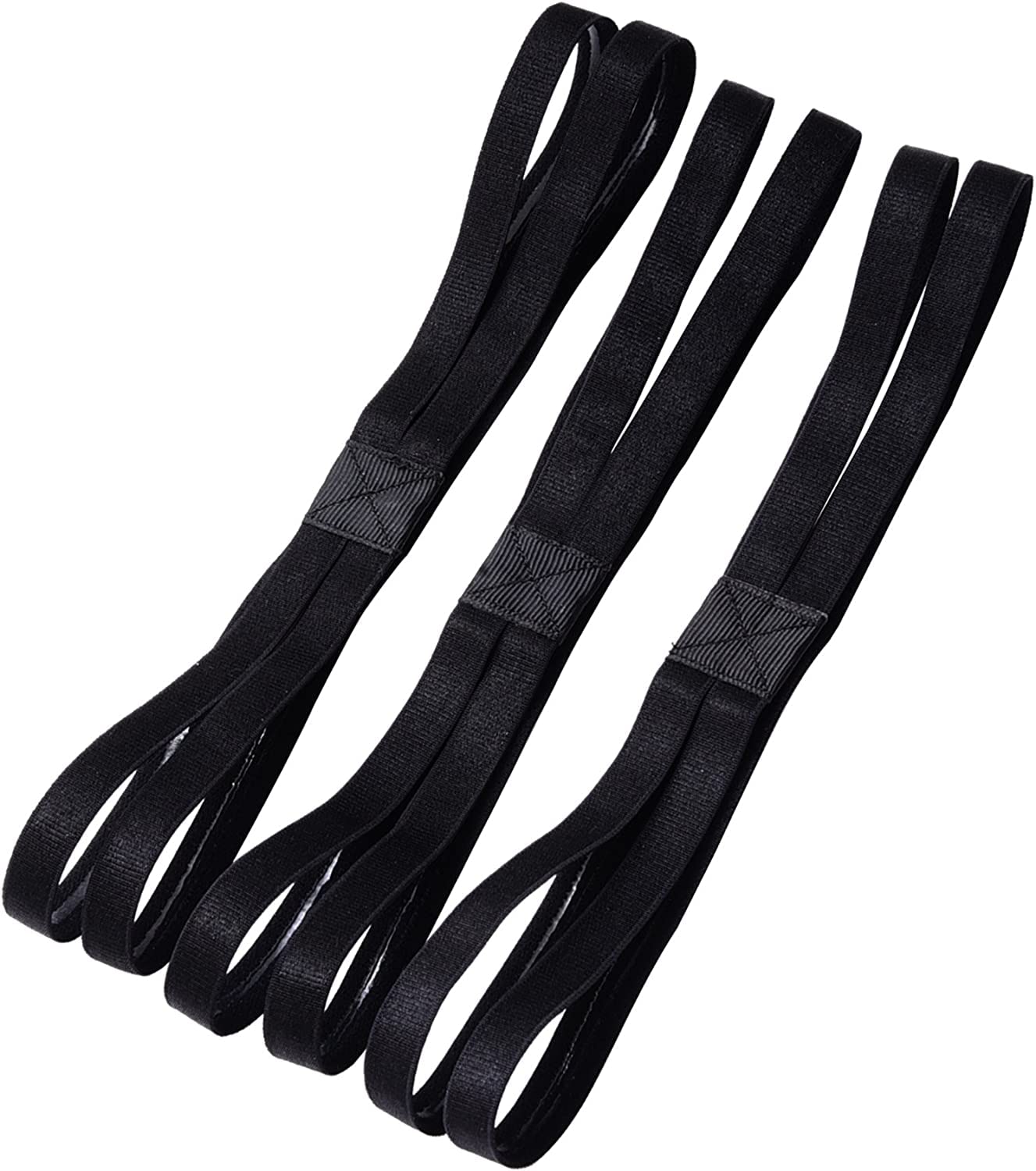 Shappy cintas para cabello dobles frente, mantienen el pelo fuera del rostro con comodidad.