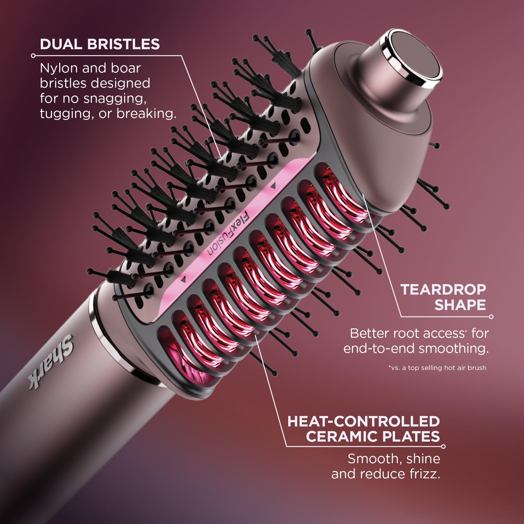 Shark FlexFusion curlers auto-wrap and set curls with minimal heat
