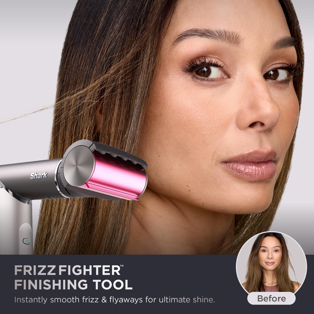 Shark FlexFusion dryer concentrator nozzle for precise airflow and faster drying.
