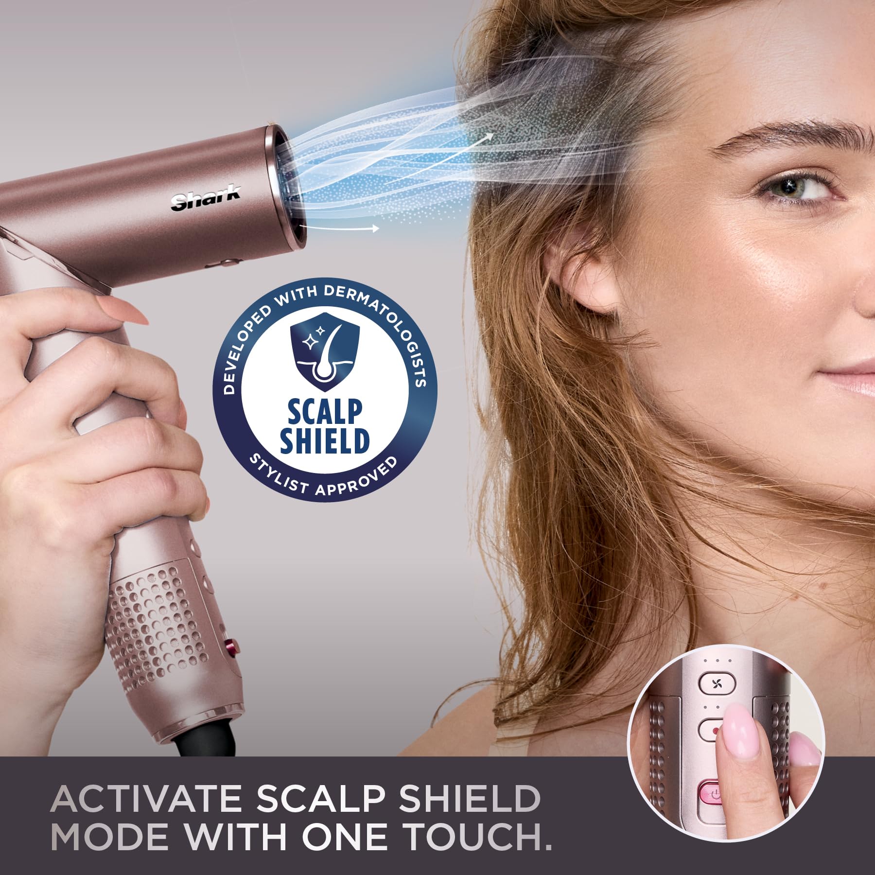 Shark FlexFusion hair dryer concentrator nozzle for precise airflow