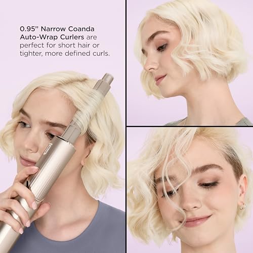 Shark FlexStyle 1.25-inch curlers for versatile, direction-controlled curls.