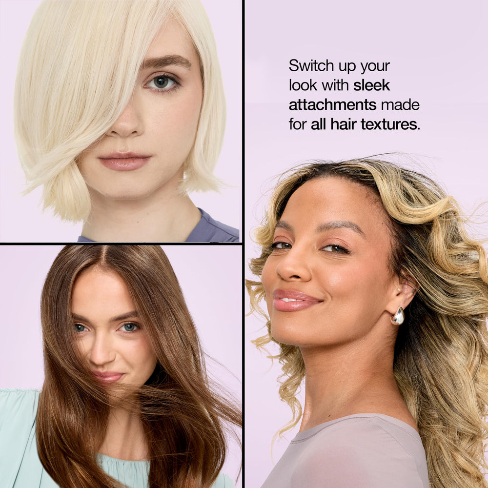 Shark FlexStyle lightweight design stays comfortable during long styling sessions.