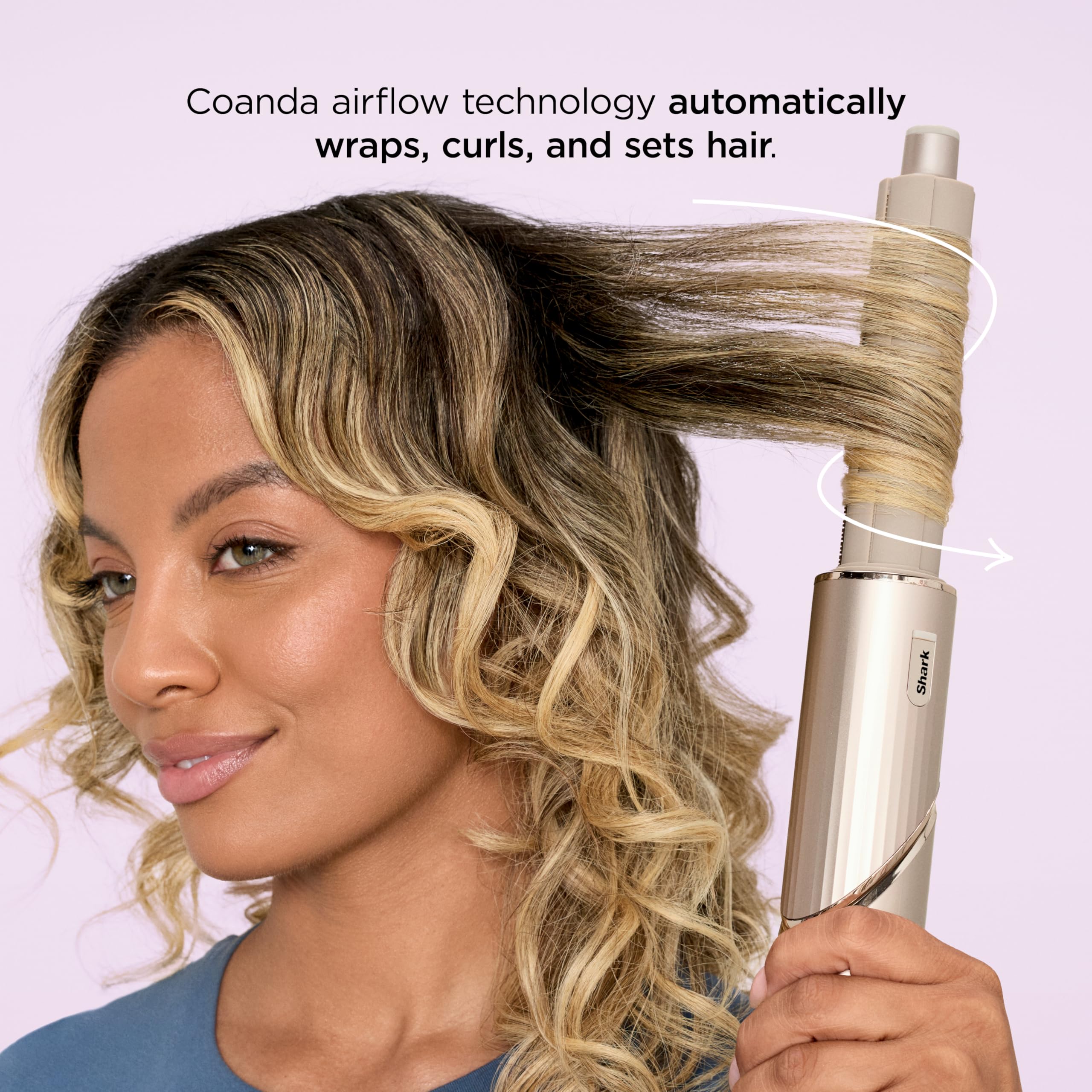 Shark FlexStyle lightweight design ideal for fast styling sessions.