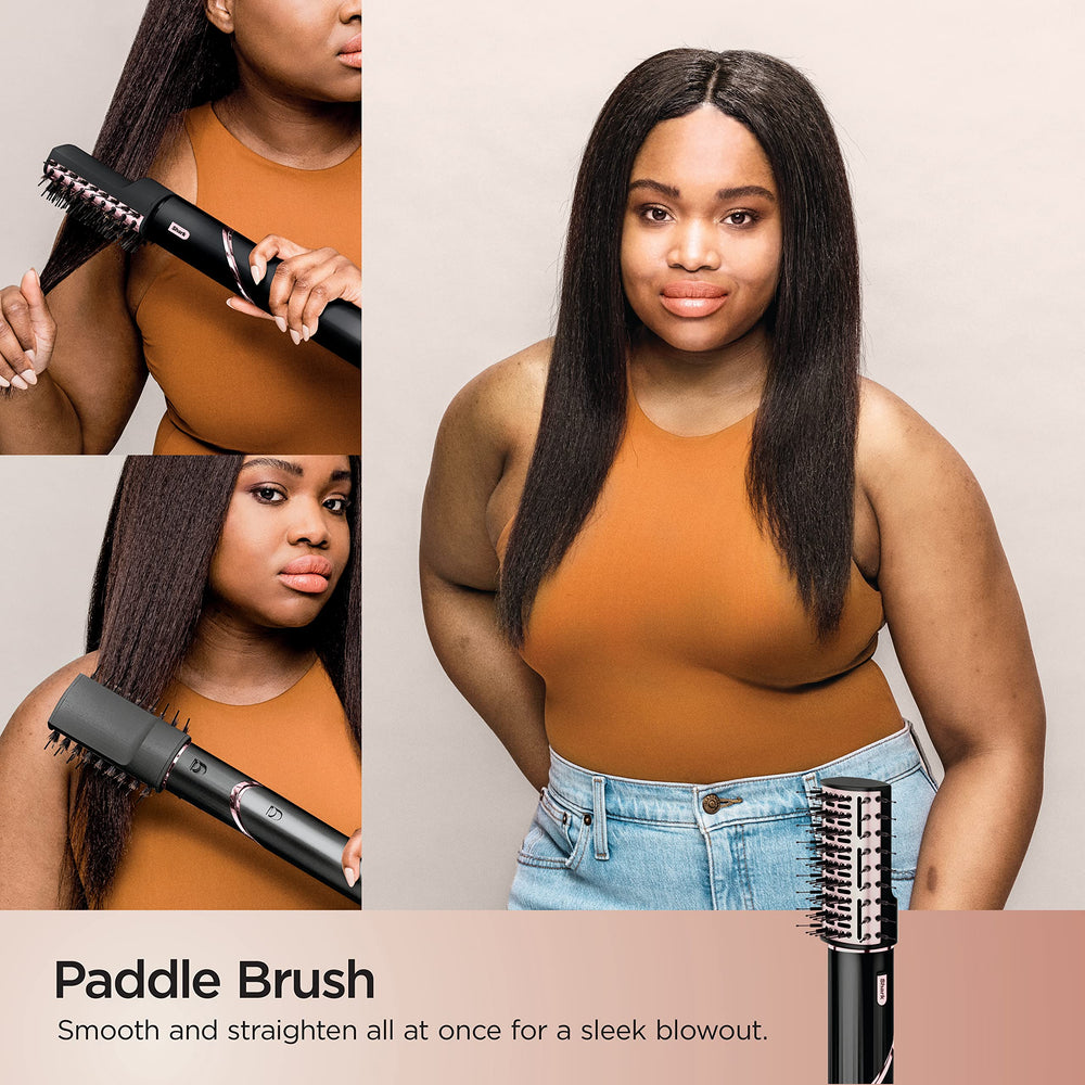Shark FlexStyle paddle brush for detangling with minimal breakage