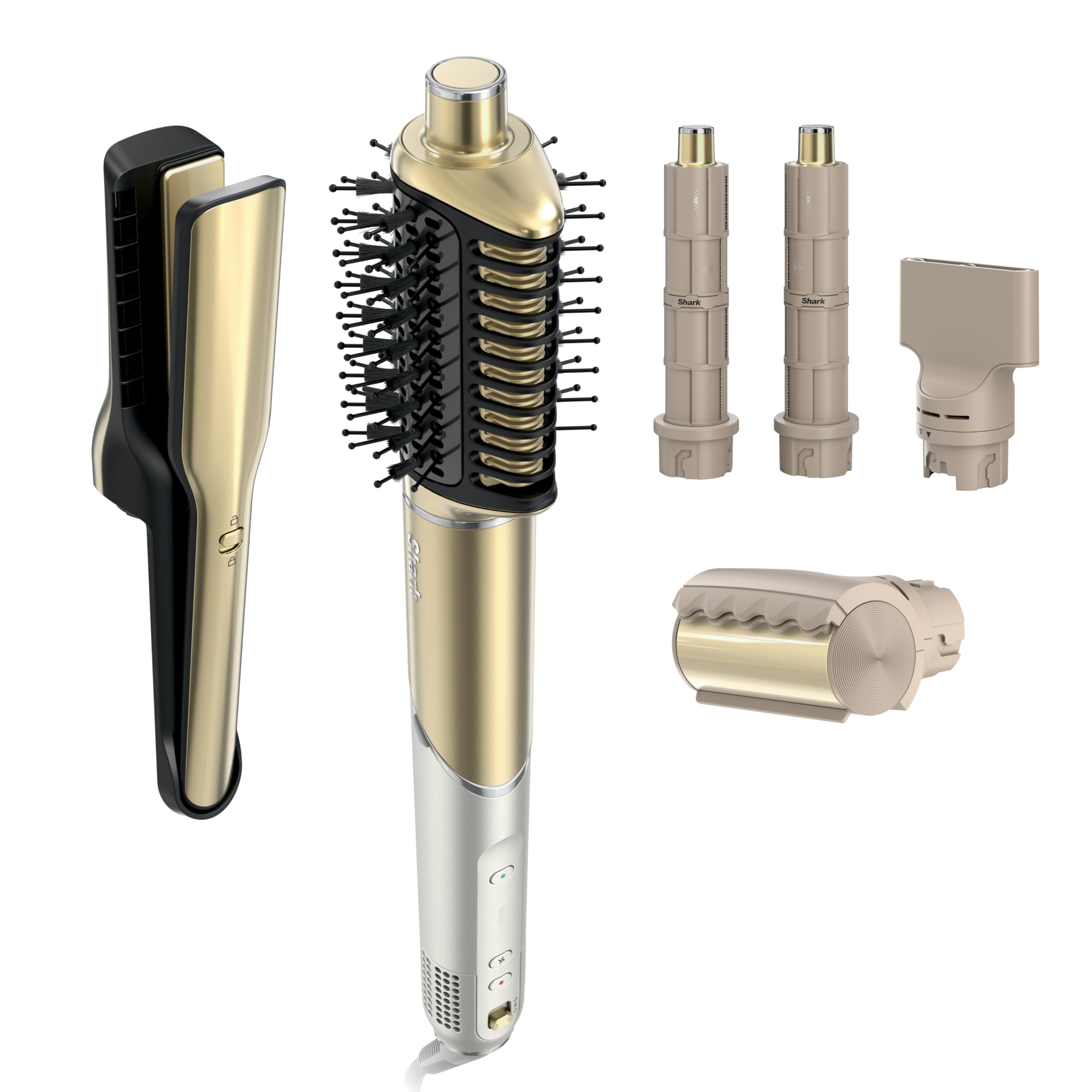 Shark Glam air styling system for fast, glossy blowouts.