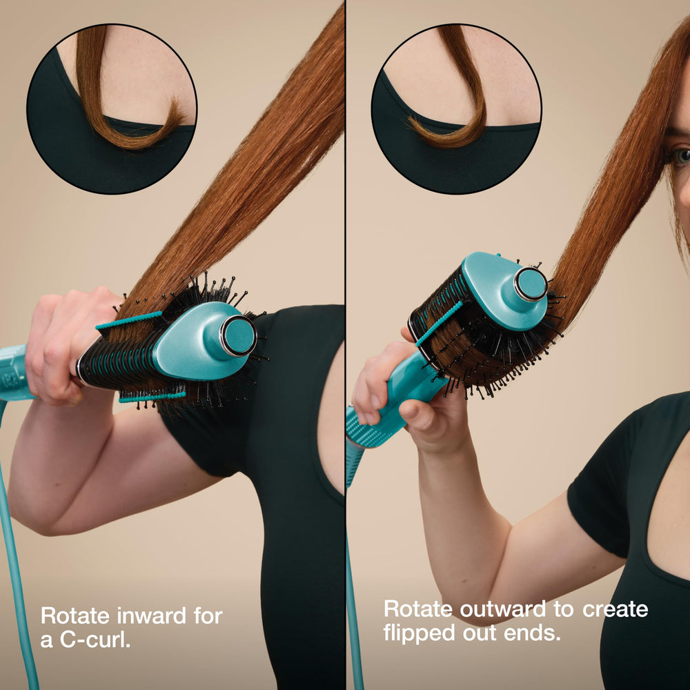 Shark Glossi wet-dry mode supports wet-to-dry styling options
