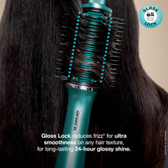 Shark Glossi high-speed airflow demonstrates fast drying and sleek shine