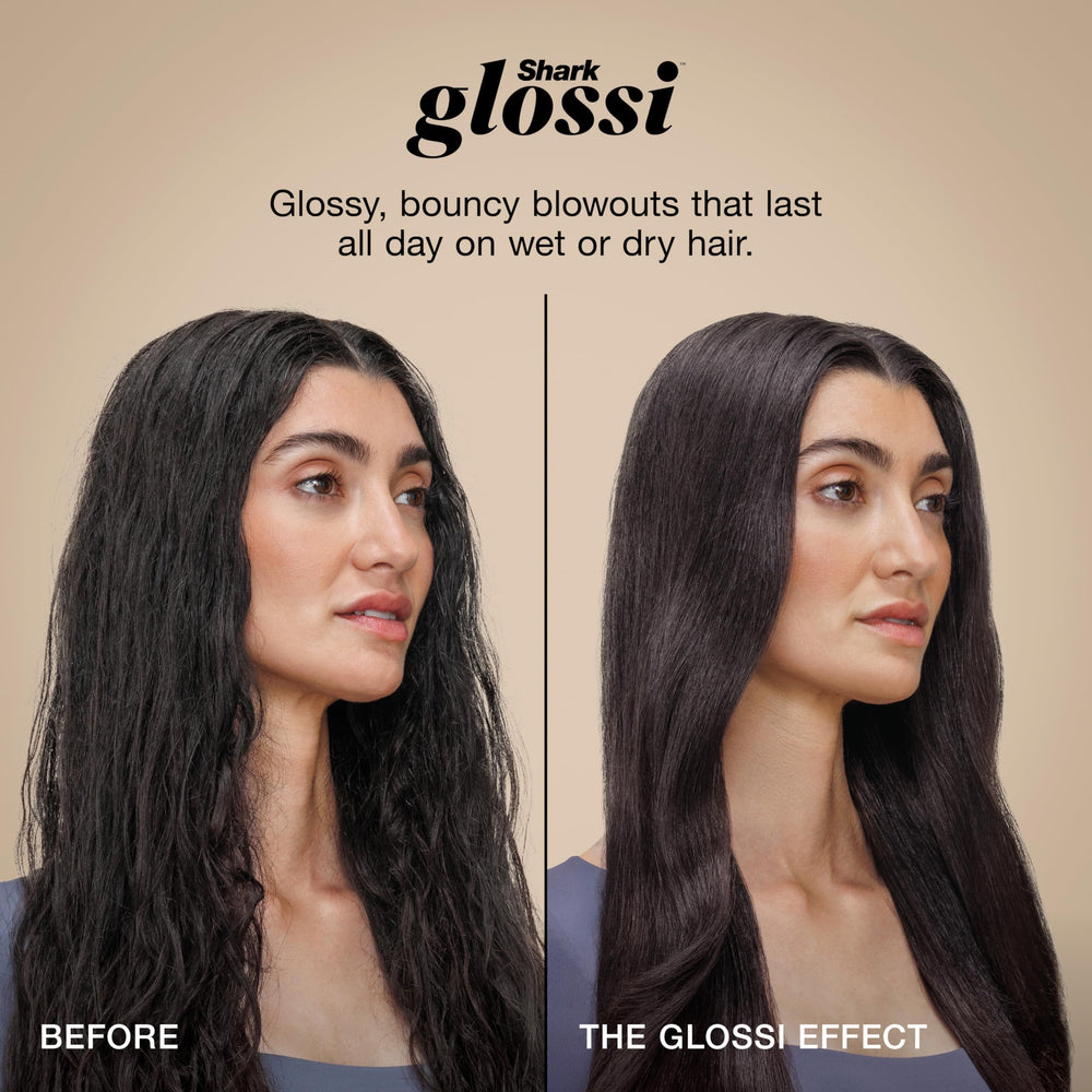Shark Glossi dry-mode styling for ultra-smooth results