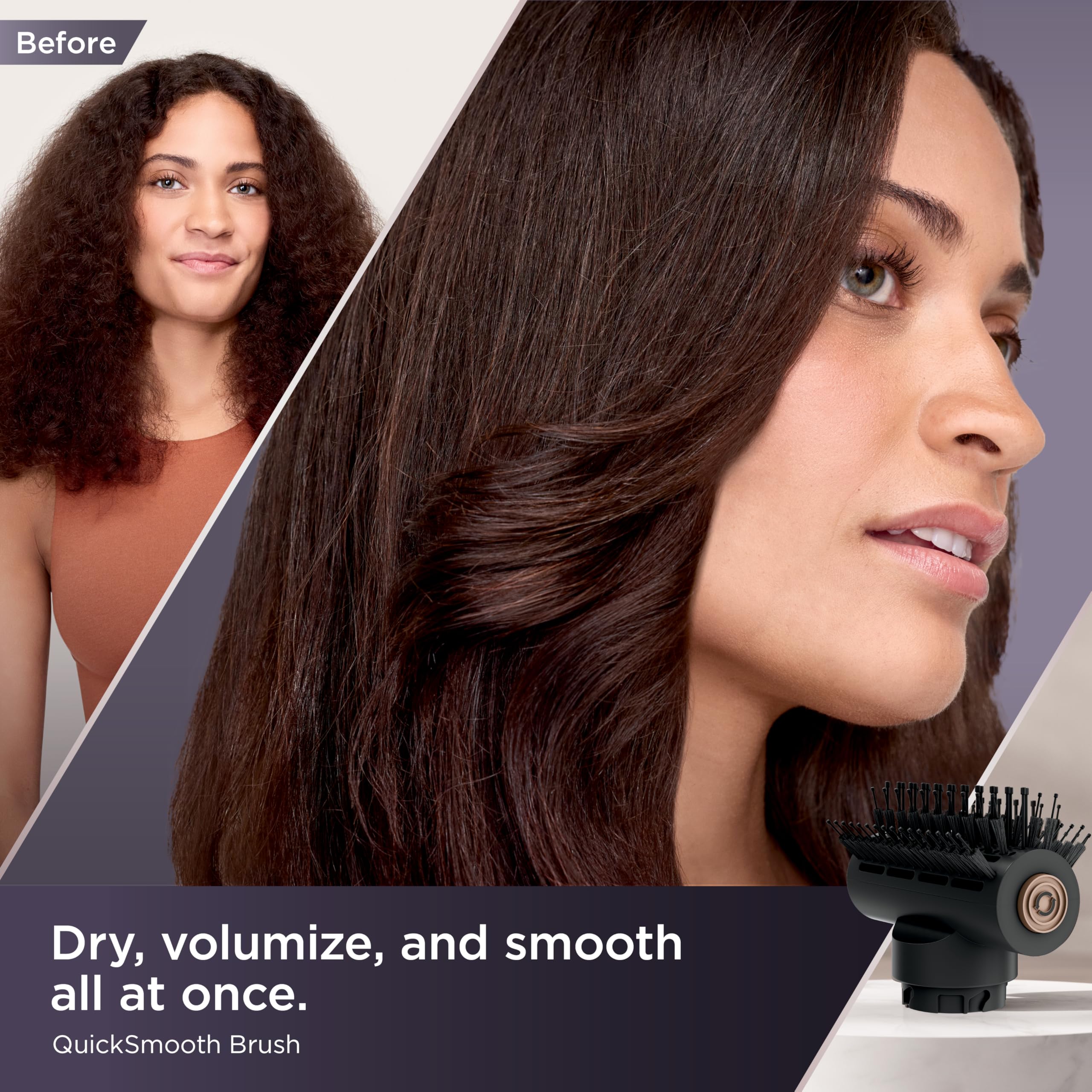 Shark SpeedStyle Pro Flex ionic technology for frizz reduction and shine