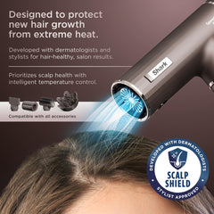 Shark SpeedStyle Pro Flex protects hair with no heat damage feature